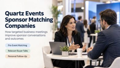 quartz events sponsor matching companies