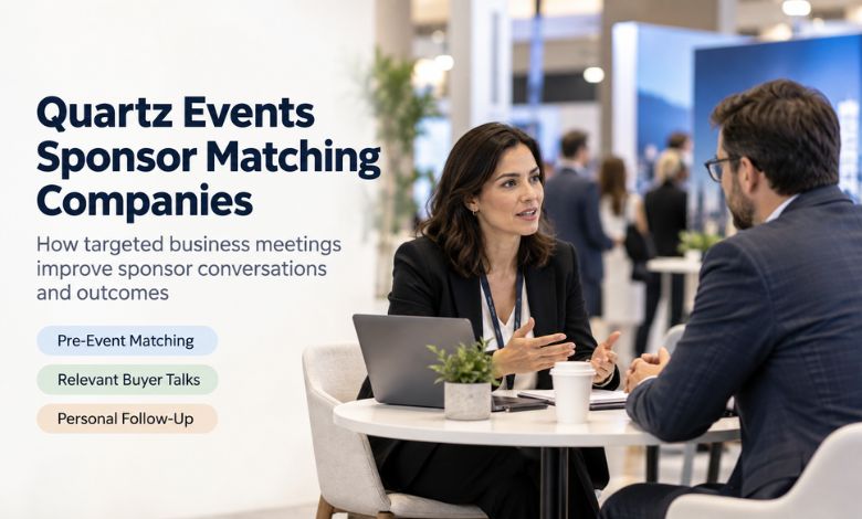quartz events sponsor matching companies