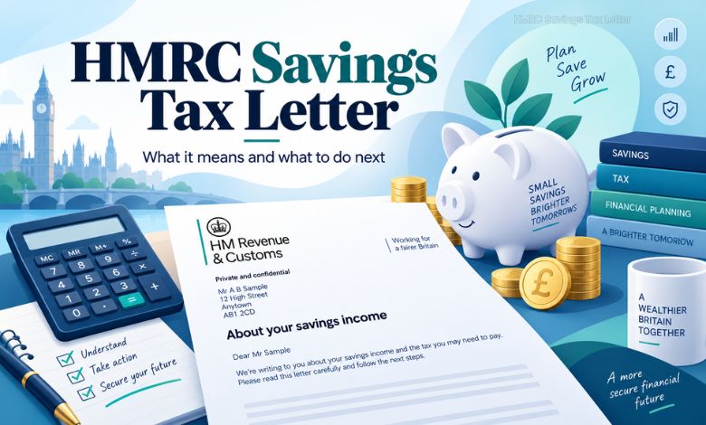 HMRC Savings Tax Letter