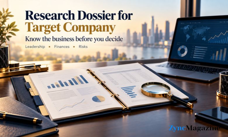 Research Dossier for Target Company