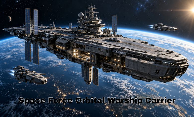 Space Force Orbital Warship Carrier