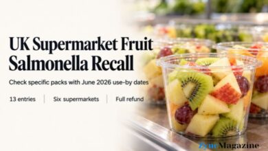 UK Supermarket Fruit Salmonella Recall