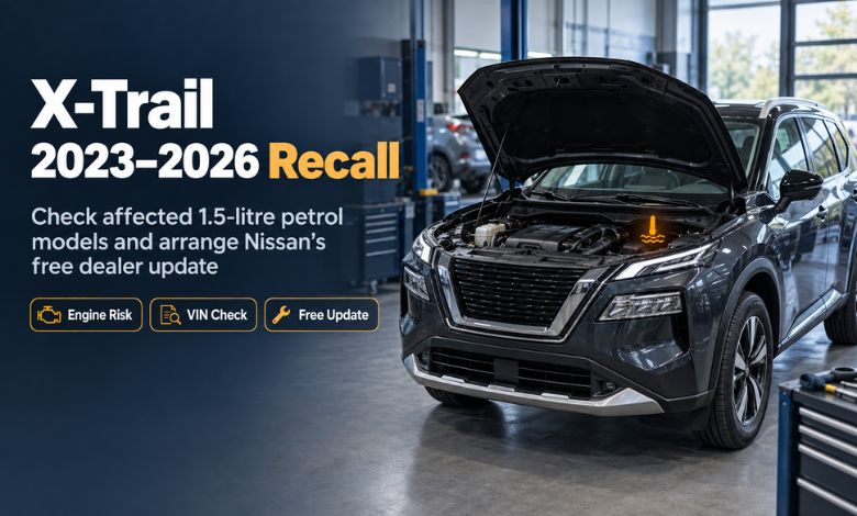 X-Trail 2023–2026 Recall