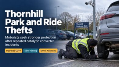 thornhill park and ride thefts
