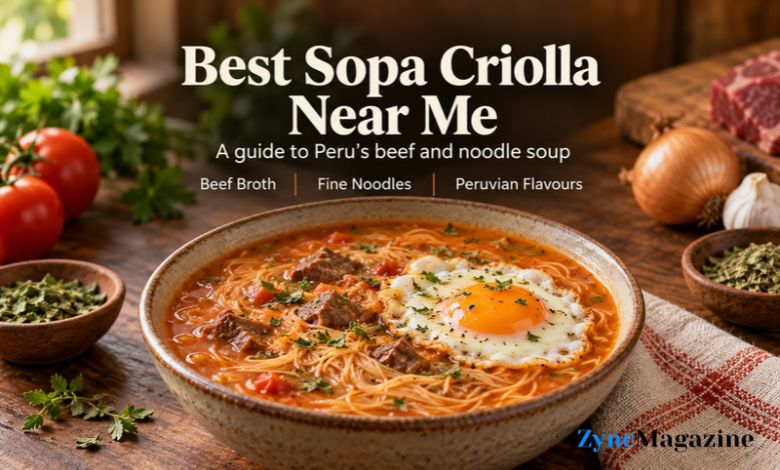 Best Sopa Criolla Near Me